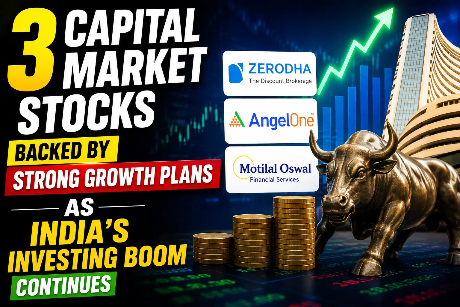 3 Capital Market Stocks Backed by Strong Growth Plans as India's Investing Boom Continue